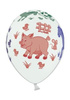 Balony 14" Pastel White Farma 5 szt.