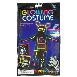 Kostium Glow stick (94 elementy)