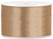 Tasiemka satynowa, j. złoto, 38mm/25m