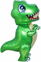 Balon foliowy Dinozaur, 4D Stojący, 42x62cm