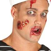 Sztuczna Blizna Rana ROBAKI Halloween z Klejem