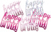 Konfetti HAPPY BIRTHDAY Urodziny Różowe 14g