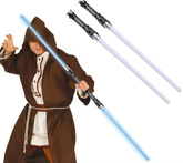 Podwójny Miecz Świetlny Star Wars Jedi Świecący