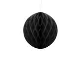 Kula Bibułowa Czarny 20 cm, 1 szt.