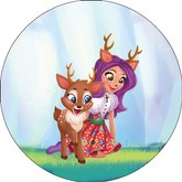 Opłatek tortowy 29 cm, Enchantimals 1 szt.