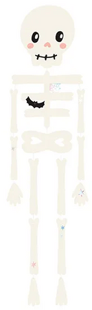 Dekoracja SZKIELET Kościotrup Halloween 110cm