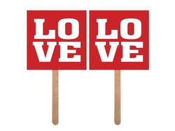 Karteczki ''Love'',''Love'', 2 szt.