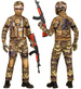 Strój Kostium ŻOŁNIERZ Moro Wojsko Komandos 5-7 la