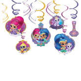 Świderki dekoracyjne Shimmer & Shine, 6 szt. 60cm