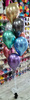 Balony metaliczne CHROM 14 cali, 25 szt., mix