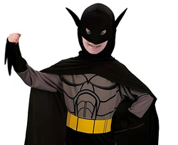 Kostium Strój Superbohater Nietoperz 110/120 cm