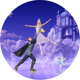 Opłatek tortowy 14 cm, Barbie 1 szt.