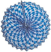 LAMPION Bawarski Niebieski OKTOBERFEST 25cm