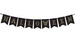 Baner Halloween, czarny, 20x175cm, 1 szt.