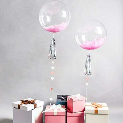 Balon foliowy BOBO -  Kula, 18cali 1szt.