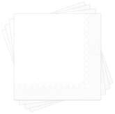 Serwetki BIAŁE 33x33cm 100szt.