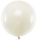 Balon okrągły 60 cm, Pastel Light Cream