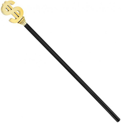 Laska Pimp Stick Dolar Raper  Lata 80 Disco 76cm