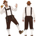 Kostium Strój Bawarczyk OKTOBERFEST Spodnie, L