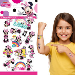 Tatuaże Zmywalne MYSZKA MINNIE Mini Disney 12szt.