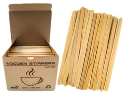 Mieszadełka drewniane 14 cm, 1000szt.