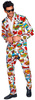 GARNITUR Męski POP ART Marynarka + Spodnie, XL