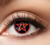 Soczewki 3 miesięczne, PENTAGRAM Czerwone
