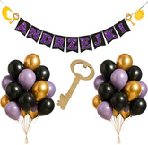 Zestaw ANDRZEJKI Baner, Klucz, Balony