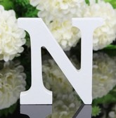 Literka Drewniana "N", 16 cm, 1 szt.