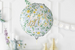 Balon Foliowy Okrągły IHS Komunia Święta 45cm