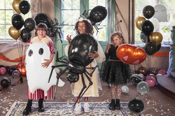 SPÓDNICZKA Czarna Złote Gwiazdki Andrzejki 3-7 lat