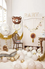 Balon Foliowy Grzechotka MIŚ Baby Shower 61x88cm