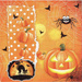Serwetki HALLOWEEN Dynia Pajęczyna 33x33cm 20szt.