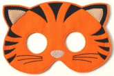 Maska Filcowa TYGRYS Tygrysek, 1szt.