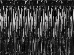 Kurtyna do Zdjęć CZARNA Metaliczna Tło 100x200cm