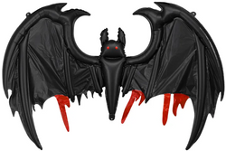 Zestaw na HALLOWEEN Girlanda Baner Balon Nietoperz