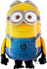 Balon Foliowy MINIONEK Dave Urodziny Party 80cm