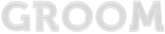 Naprasowanka GROOM, biały, 30x6cm