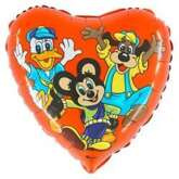 Balon foliowy Kaczka mysz pies 18", 1 szt.