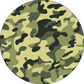 Opłatek tortowy 20 cm, Wojsko 1 szt.