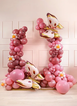 Balony St. 23cm (10") Pastel Burgundy, 100szt.