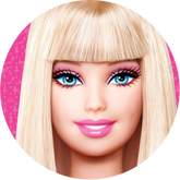 Opłatek tortowy 14 cm, Barbie 1 szt.