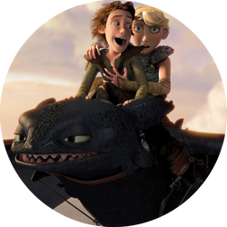 Opłatek tortowy 29 cm, 1 szt. Jak wytresować smoka