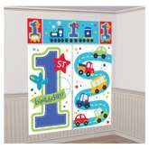 Dekoracja ścienna na Roczek, 1 kpl.