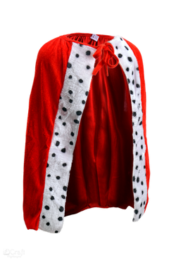 Peleryna dla króla dziecięca, 1 szt.