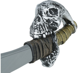 Piracki MIECZ Szabla PIRATA Wygiętym Ostrzem 72cm