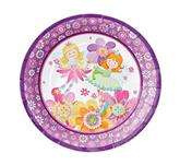 Talerzyki 18 cm "Kwiatowe Wróżki", 6 szt.