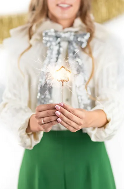 ZIMNE OGNIE Gwiazdy GWIAZDKI 16,5cm 2szt.