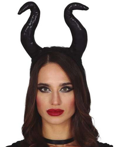 Opaska Tiara Rogi Diablica Zła Królowa Diabolina