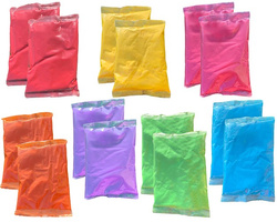 Proszek Holi Heart, mix kolorów, 14 szt.